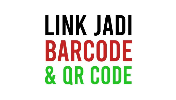Cara Merubah Link Menjadi Barcode