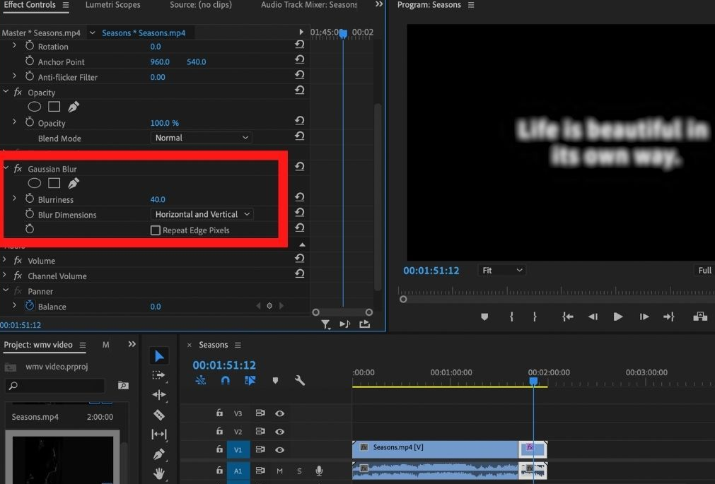 Cara Menambah Effect di Adobe Premiere