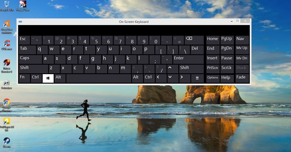 Cara Menampilkan Keyboard di Layar Laptop Windows 7